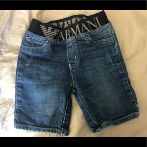 Armani baby shorts